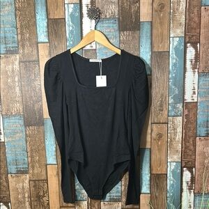 Mangopop Black Women's Bodysuit
